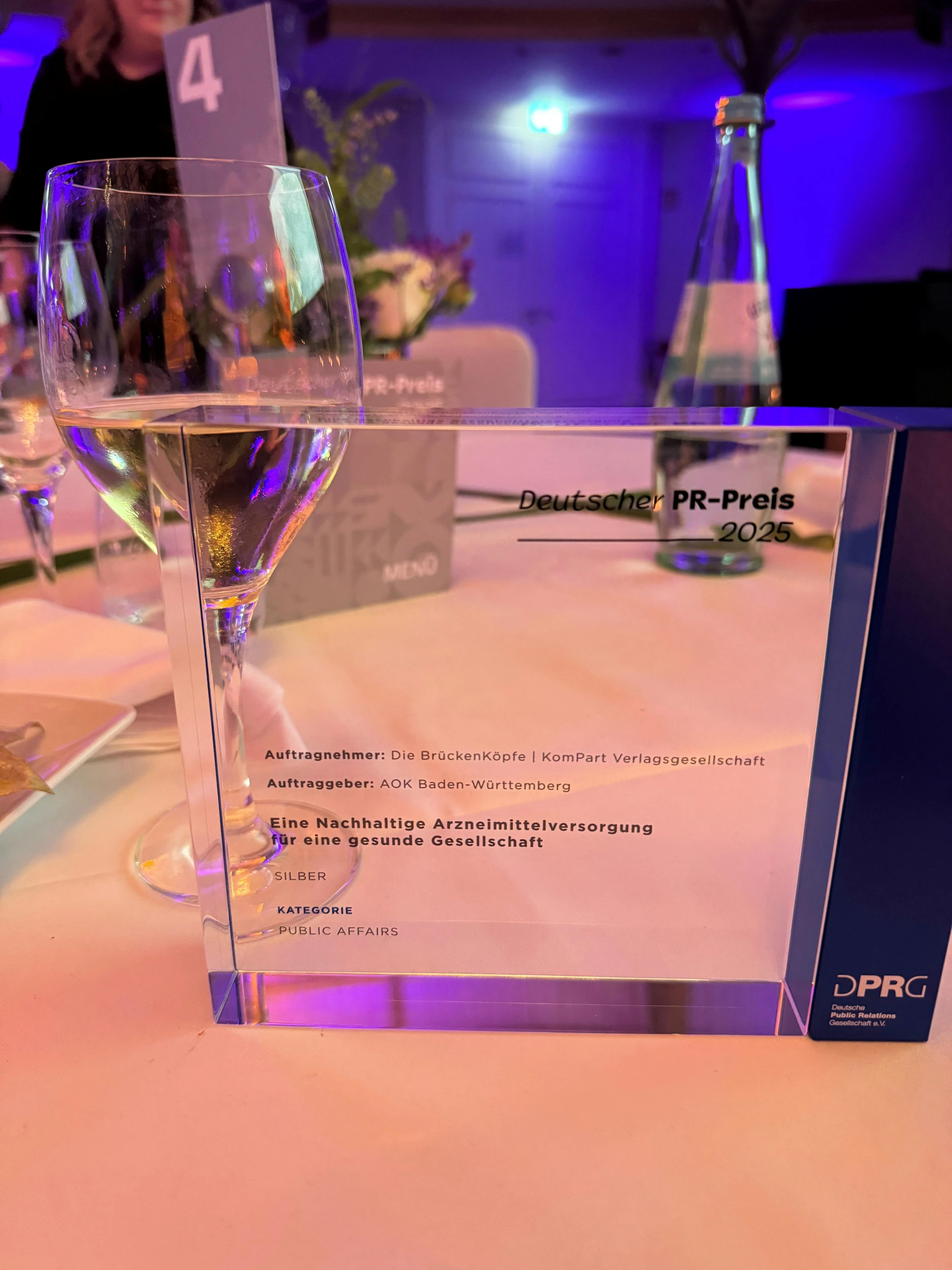 Zweifach ausgezeichnet beim Deutschen PR-Preis!