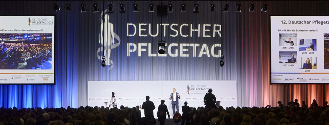 Banner für den Deutschen Pflegetag